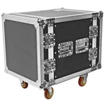 Heavy Duty Space Ata Rack Case With 4 Inch Casters - 10U Server Network. Fixed Price $314.99.