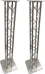 2 Dj Lighting 6.56 Ft Bolted Aluminum 8"X8" Truss Weight Dual Totem System. Fixed Price $699.99.