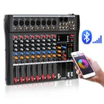 Pro 8 Channel Audio Mixer Power Mixing Dj Amp Usb Slot Console Sound Board Hot. Fixed Price $68.06.