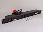 Used Wiremold J60B2B 6-OUTLET Rackmount Power Tap Distribution Strip 15A 125V. Fixed Price $35.00.