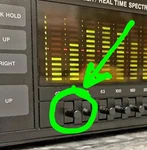 Frequency Up/down Adjustment Switch Button Knob Part Bsr 4000XR Equalizer. Fixed Price $15.95.