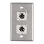 Pro Co Adaptor Male Xlr 1 Gang With (2). Fixed Price $37.90.