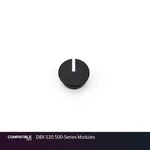Black Knob Cap With White Indicator Line For Dbx 520 500-SERIES Modules. Fixed Price $9.99.