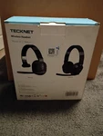 Tecknet Bluetooth Trucker Headset, Single And Dual Ear Wireless Open Box. Fixed Price $49.99.