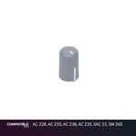 Rane Gray Flexi-fit Knob For 22B, 22S, 23B, 23S, Sac 23, Sm 26S. Fixed Price $14.99.