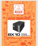Akg Bx 10 Stereo Component Service Manual 26 Pages Comb Bound Gloss Covers. Fixed Price $19.95.