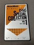 Roland D-50 Special Collection VOL.1 KV-501 Sound Library Memory Card. Fixed Price $169.00.
