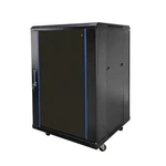 Server Av Cabinet Audio Video Equipment Rack Lock Keys Metal Black 18. Fixed Price $386.78.