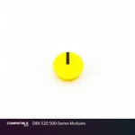 Yellow Knob Cap With Black Indicator Line For Dbx 520 500-SERIES Module. Fixed Price $9.99.