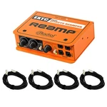 Radial Engineering Extc Stereo Guitar Effects Reamper Bundle With Xlr Cables. Fixed Price $449.99.