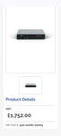 Biamp Tesira TC-5D Room Connection Device With Dante. Fixed Price $1908.34.