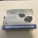 Siig Digital To Analog Audio Converter CE-CV0011-S1. Fixed Price $42.37.