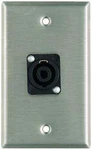 Pro WP1009 Single Gang Wallplate With NL4MP Connector R, Steel. Fixed Price $18.79.