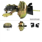 1973-77 Chevy Chevelle Fw Mount Power 11" Dual Brake Booster Kit Drum/drum Stop. Fixed Price $466.95.