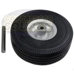 Rolair Compressor Tank Replacement Solid Tire Wheel Assembly WLS50 With Axel. Fixed Price $74.95.