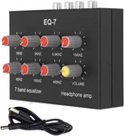 7 Band Sound Home Audio, 2 Channel Car Equalizer, 3.5MM Inter. Fixed Price $55.99.