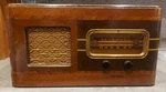 1939 Rca BT-42 Wood Tube Radio & Perma Power Model Battery Eliminator Untested. Fixed Price $99.99.