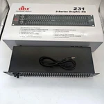 Dbx 231 Dual Channel 31-BAND Graphic Equalizer Rackmount Pro Audio Tested. Fixed Price $150.00.