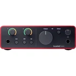 Focusrite Scarlett Solo 4TH Gen Usb Audio Interface With Xlr 10 Foot Mic Cable. Fixed Price $159.99.
