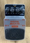 Behringer FX600 Digital Multi-fx Guitar Bass Effect Pedal Only No Power Cord. Fixed Price $39.95.
