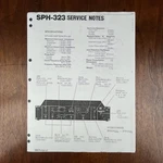 Vintage Roland SPH-323 Service Manual/notes (copy). Fixed Price $10.00.