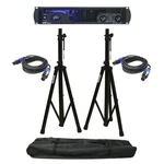 Peavey IPR2 Pro Audio Speaker Amplifier 3000W Stands & Speakon Cables. Fixed Price $749.99.