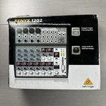 Behringer Xenyx 1202 Mixer 12-INPUT 2-BUS Analog British Eqs Mic Preamps Box. Fixed Price $110.52.
