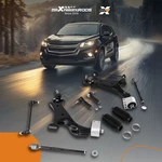 Front Lower Control Arms Tie Rods Kit For Chevy Equinox 2010-17 Gmc Terrain 2.4L. Fixed Price $175.53.