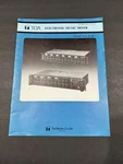 Toa Electronic Music Mixer & D-4E Operating Instructions. Fixed Price $13.90.