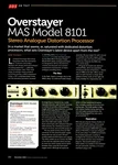 Sound-on-sound Magazine Test Overstayer Mas Model 8101 Distortion Processor. Fixed Price $8.05.