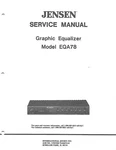 Jensen Car Stereo Graphic Equalizer Repair Service Manual Choose From The List. Fixed Price $15.99.