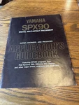 Vtg Rare Yamaha Spx 90 Applications Guidebook Original Owners Manual User. Fixed Price $191.25.
