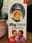 Smartphone / Tablet - Ik Multimedia Irig Voice Microphone Blue. Fixed Price $47.99.