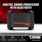 DS18 DSP4.8BTM Crossover Equalizer 4-CHANNEL Digital Sound Processor. Fixed Price $199.00.