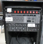 Sony SRP-X700P & Tascam AV-452 W/PSC109 8-OUTLET Power Hard Case. Fixed Price $399.99.