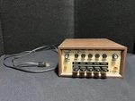 Vintage Wurlitzer Swingin' Rhythm Analog Drum Machine 5020 - Untested For Parts. Fixed Price $200.00.