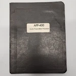 Crl Audio Preparation Processor APP-400 Instruction Manual. Fixed Price $19.77.