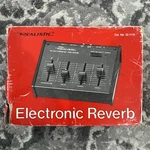 Radio Shack Realistic 32-1110 Electronic Reverb Vintage Retro Sound Box. Fixed Price $150.00.