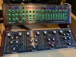 Roland SYSTEM-1M Wood Sidepanels Stand Rack Bitrazer Torcido Demora Scooper Aira. Fixed Price $98.00.