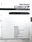 Yamaha DEQ7 Digital Equalizer Rack Mount Original Service Manual Schematics Book. Fixed Price $21.99.