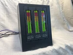 3 Dorrough 280-D Digital Meters 5.1 Sorround Audio Metering Custom Enclosure. Fixed Price $1000.00.