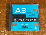 Korg A3 Rom Card Guitar Ii SPC-04 W/ Case. Fixed Price $120.00.