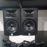 Pair Of Jbl LSR305 Series Linear Spatial Reference Studio Monitors Works Great. Fixed Price $300.00.