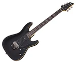 Schecter DEMON-6 Fr Electric Guitar Aged Black Satin Open Box. Fixed Price $499.99.