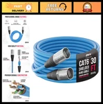 30FT Shielded CAT6 Ethercon Cable Professional Audio RJ45, Studio-grade Sound,. Fixed Price $75.43.