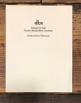 Dbx NX40 NX-40 Noise Reduction System Owners / User Manual *original*. Fixed Price $19.97.