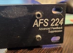 Dbx AFS224 Dual Channel Advanced Feedback Suppression Processor - Black. Fixed Price $125.00.