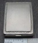 Art Deco Vesta Box To Hold Matches - 788. Fixed Price $35.00.