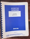 Urei Model 539 Room Equalizer Owner Instruction Manual *original* #1. Fixed Price $24.97.