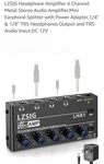 Lzsig Mini Audio Mixer Stereo Line LMIX1 For Sub-mixing Ultra Low-noise. Fixed Price $44.98.